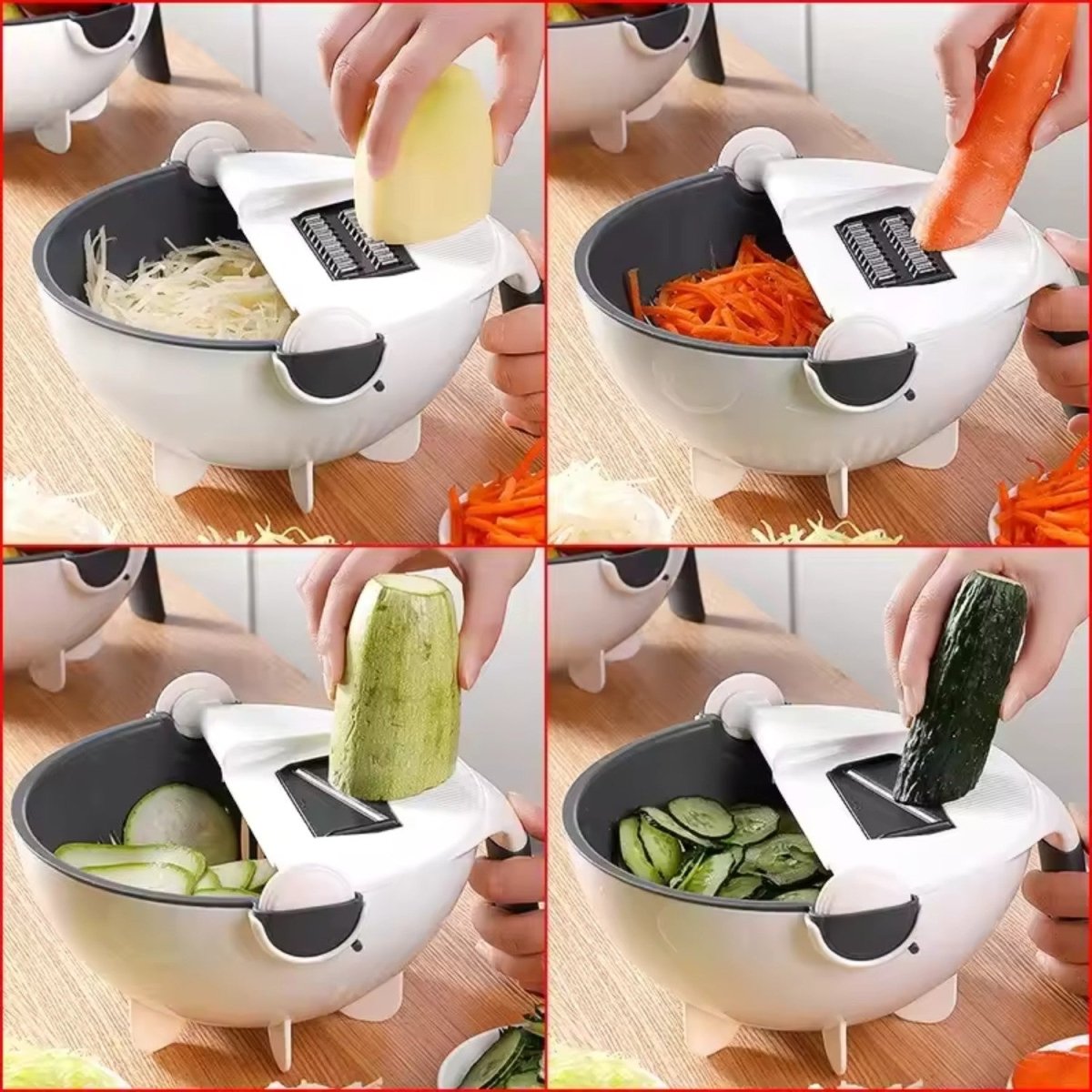 Fatiador de Legumes Multifuncional - Fatiador de Legumes - Vessa