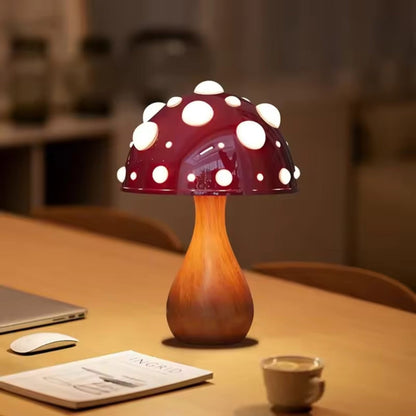 Candeeiro de Mesa LED Cogumelo - Candeeiro de Cabeceira - Vessa