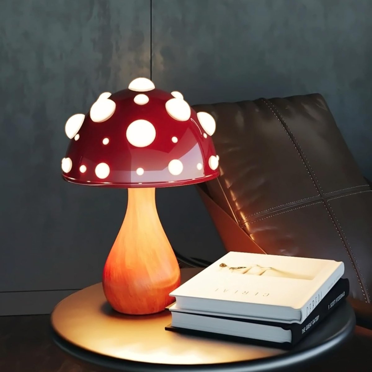 Candeeiro de Mesa LED Cogumelo - Candeeiro de Cabeceira - Vessa