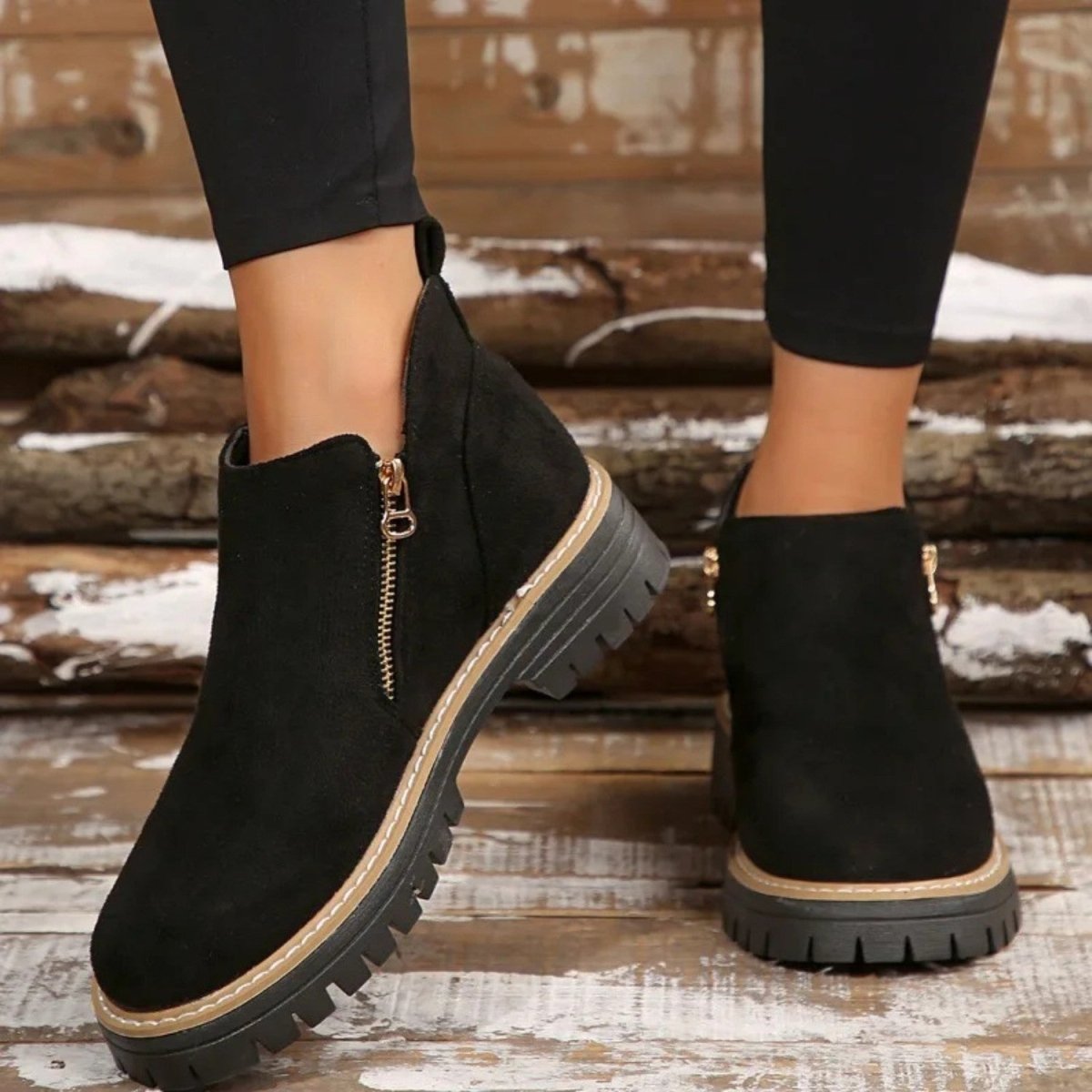 Botas de Tornozelo Ortopédicas para Conforto - Botas de Tornozelo Ortopédicas - Vessa