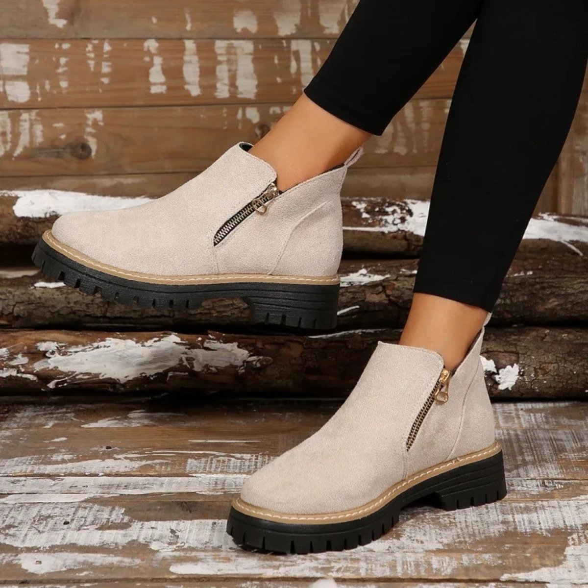 Botas de Tornozelo Ortopédicas para Conforto - Botas de Tornozelo Ortopédicas - Vessa