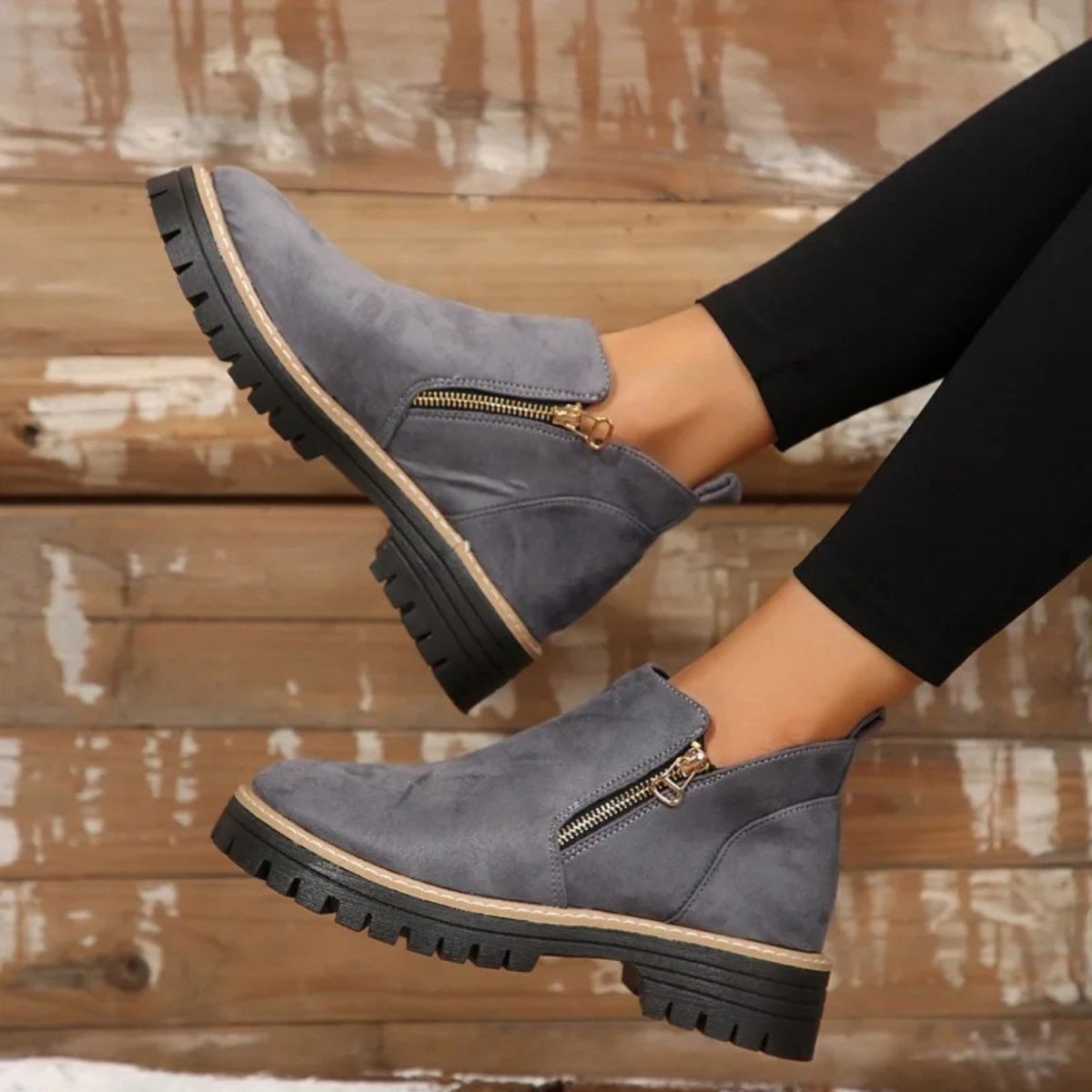 Botas de Tornozelo Ortopédicas para Conforto - Botas de Tornozelo Ortopédicas - Vessa