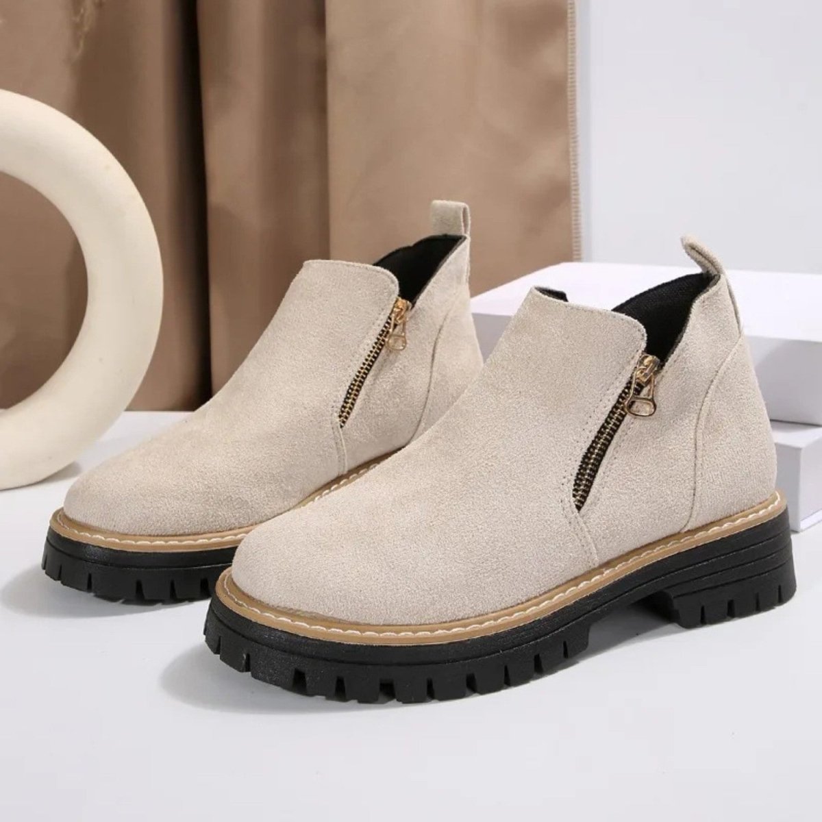 Botas de Tornozelo Ortopédicas para Conforto - Botas de Tornozelo Ortopédicas - Vessa
