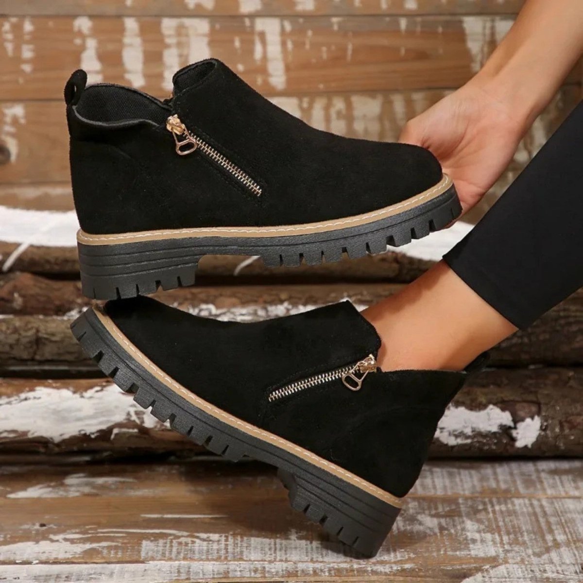 Botas de Tornozelo Ortopédicas para Conforto - Botas de Tornozelo Ortopédicas - Vessa