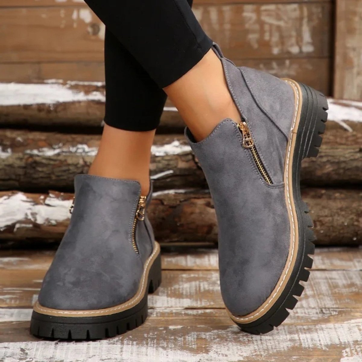 Botas de Tornozelo Ortopédicas para Conforto - Botas de Tornozelo Ortopédicas - Vessa