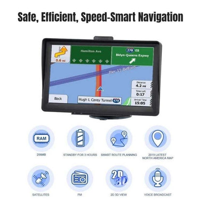 Sistema de Navegação PathFinder Plus 7" - Sistema de Navegação para Carro - Vessa
