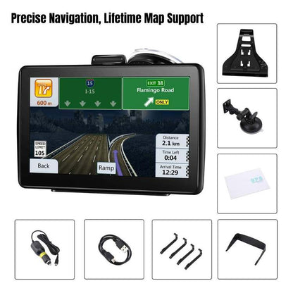 Sistema de Navegação PathFinder Plus 7" - Sistema de Navegação para Carro - Vessa