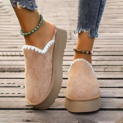 Chinelo de Plataforma em Pelúcia Confortável - Chinelo Ortopédico - Vessa