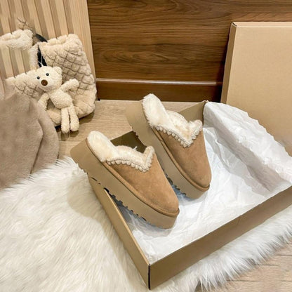 Chinelo de Plataforma em Pelúcia Confortável - Chinelo Ortopédico - Vessa