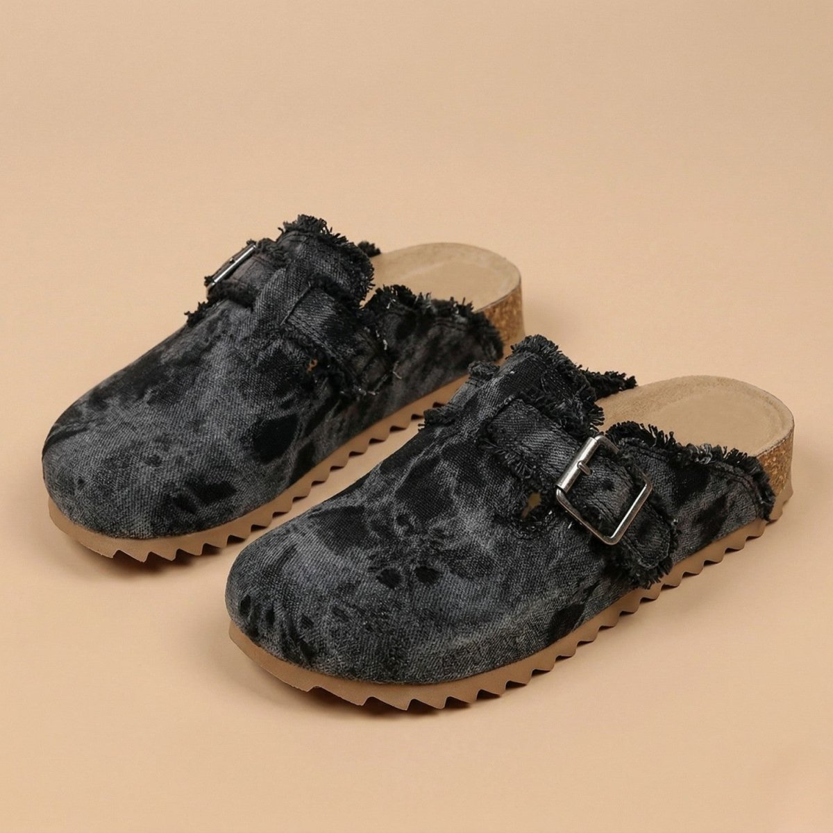 Chinelo com Fivela em Pelúcia Confortável - Chinelo Ortopédico - Vessa