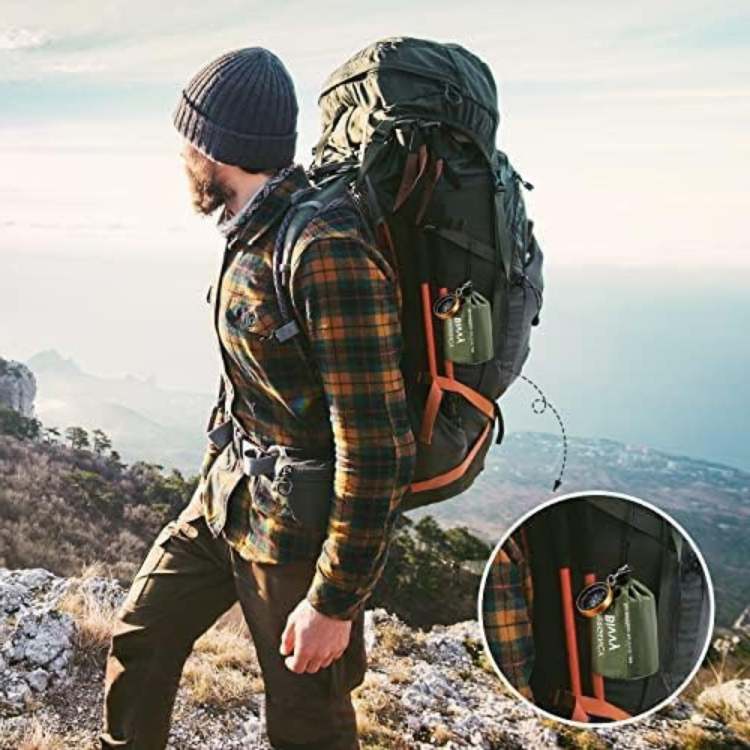 Saco de Bivaque Salva-Vidas Portátil - Saco de Bivaque - Vessa