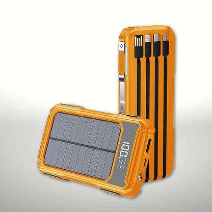 Carregador Solar 20.000mAh PowerFlex - Power Bank Portátil - Vessa