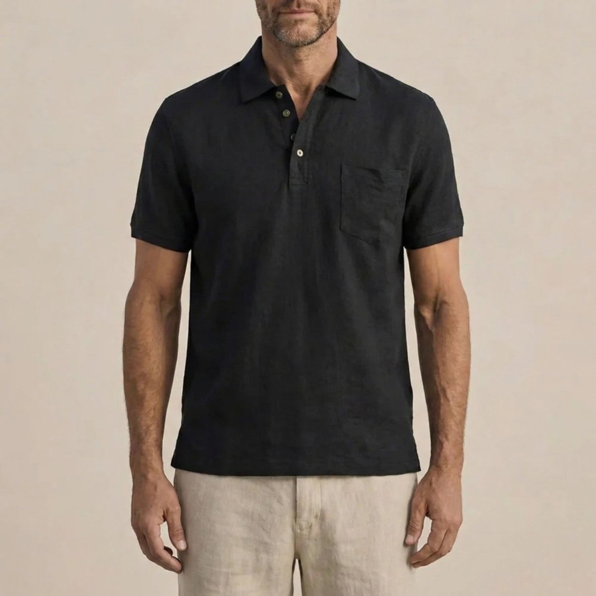 Polo Premium em Linho para Homem - Polo - Vessa