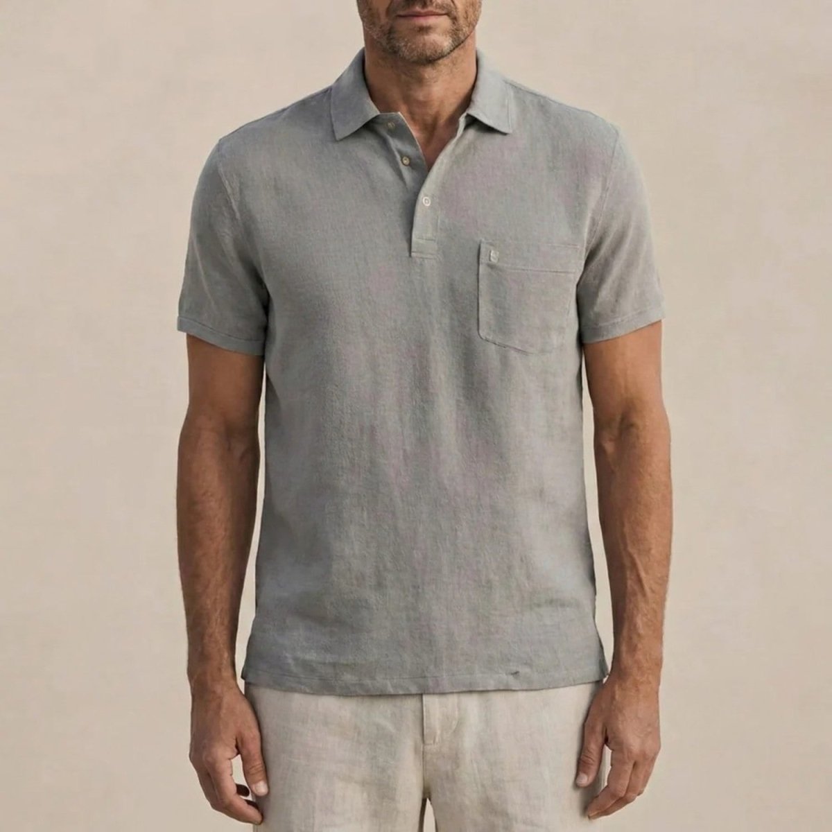 Polo Premium em Linho para Homem - Polo - Vessa