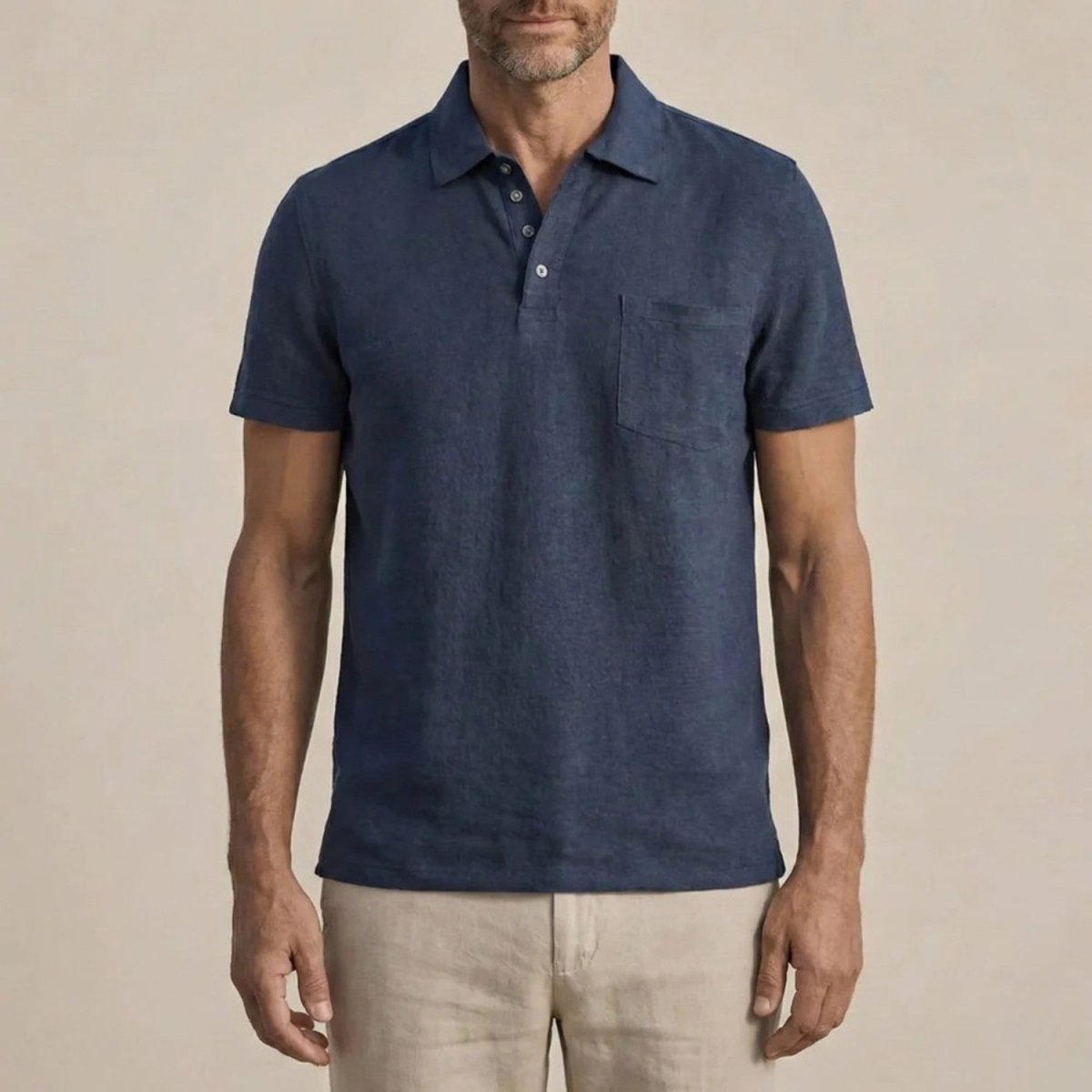 Polo Premium em Linho para Homem - Polo - Vessa