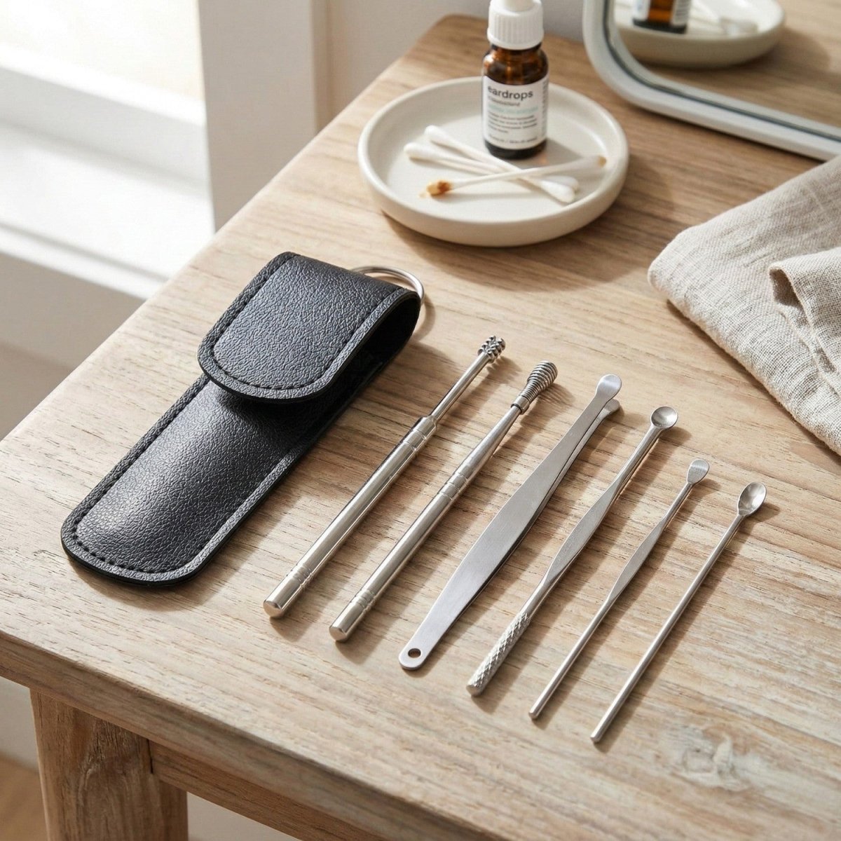 Kit Premium de Remoção de Cera dos Ouvidos - Kit de Remoção de Cera dos Ouvidos - Vessa