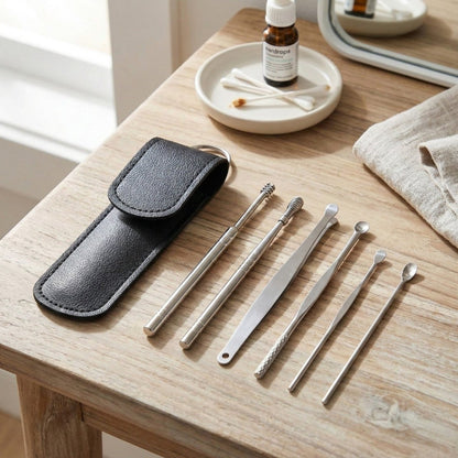 Kit Premium de Remoção de Cera dos Ouvidos - Kit de Remoção de Cera dos Ouvidos - Vessa