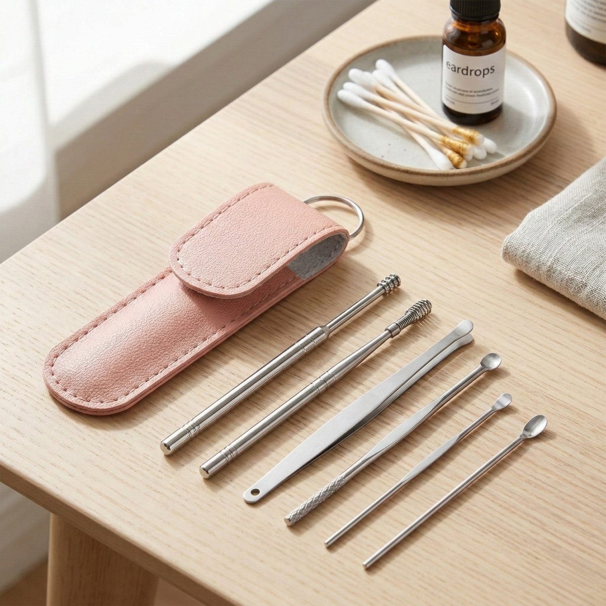 Kit Premium de Remoção de Cera dos Ouvidos - Kit de Remoção de Cera dos Ouvidos - Vessa