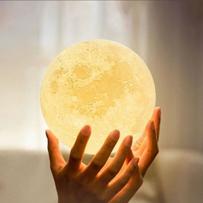 Candeeiro de Mesa Lua Radiante - Candeeiro de Lua - Vessa