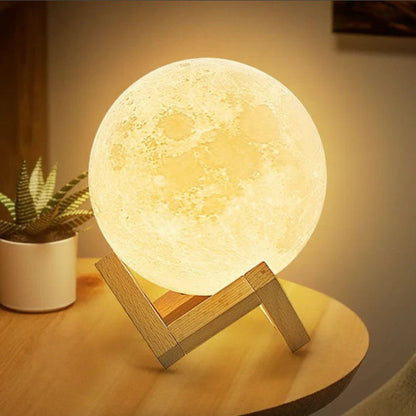 Candeeiro de Mesa Lua Radiante - Candeeiro de Lua - Vessa