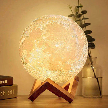 Candeeiro de Mesa Lua Radiante - Candeeiro de Lua - Vessa