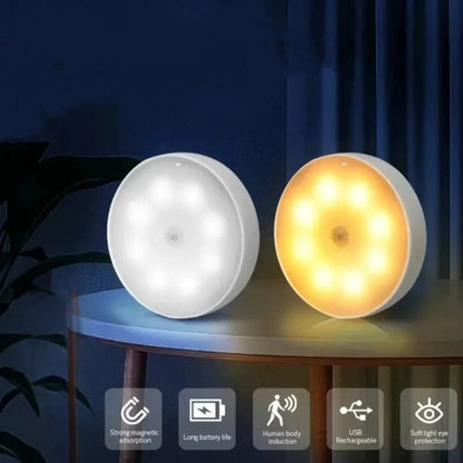 Luz com Sensor de Movimento Recarregável - Luz com Sensor de Movimento - Vessa