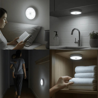 Luz com Sensor de Movimento Recarregável - Luz com Sensor de Movimento - Vessa