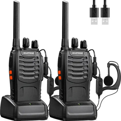 Walkie Talkie USB Recarregável - Walkie Talkie - Vessa