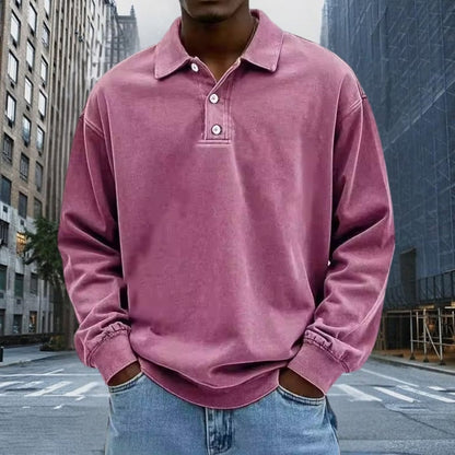 Polo de Manga Comprida Descontraído - Polo - Vessa