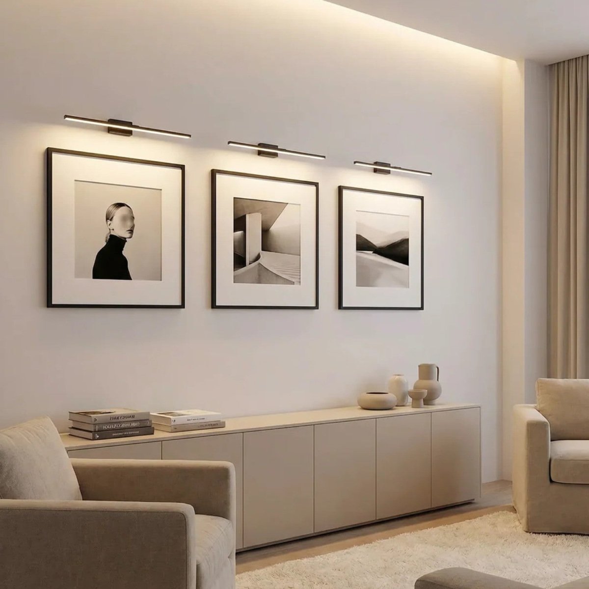 Luz de Quadro de Parede LED Escultural - Luz de Parede - Vessa