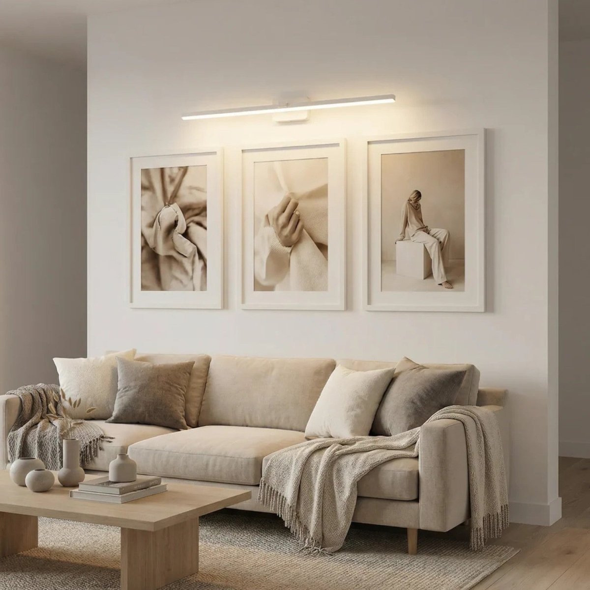 Luz de Quadro de Parede LED Escultural - Luz de Parede - Vessa