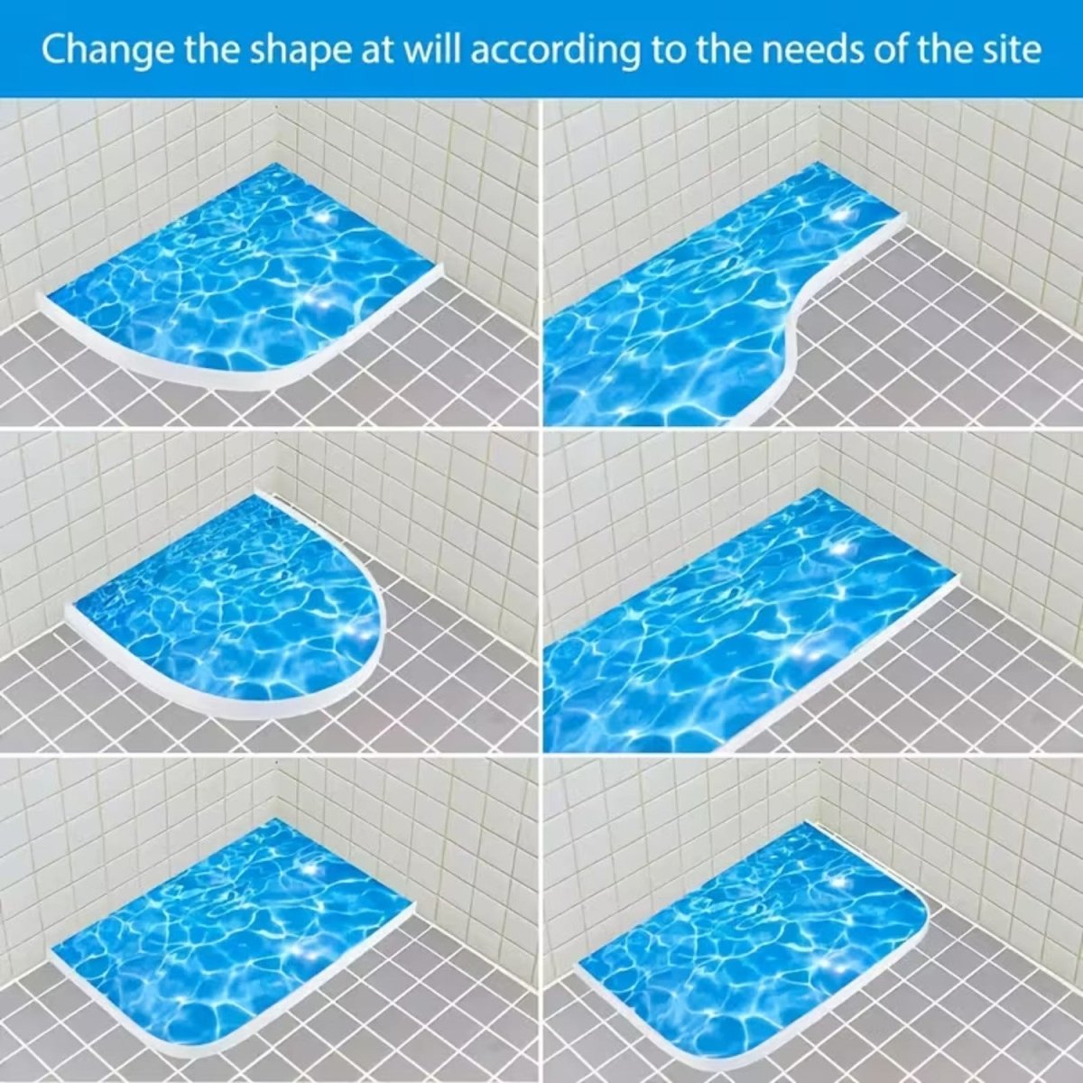 Barreira de Retenção de Água para Duche - Barreira de Retenção de Água - Vessa