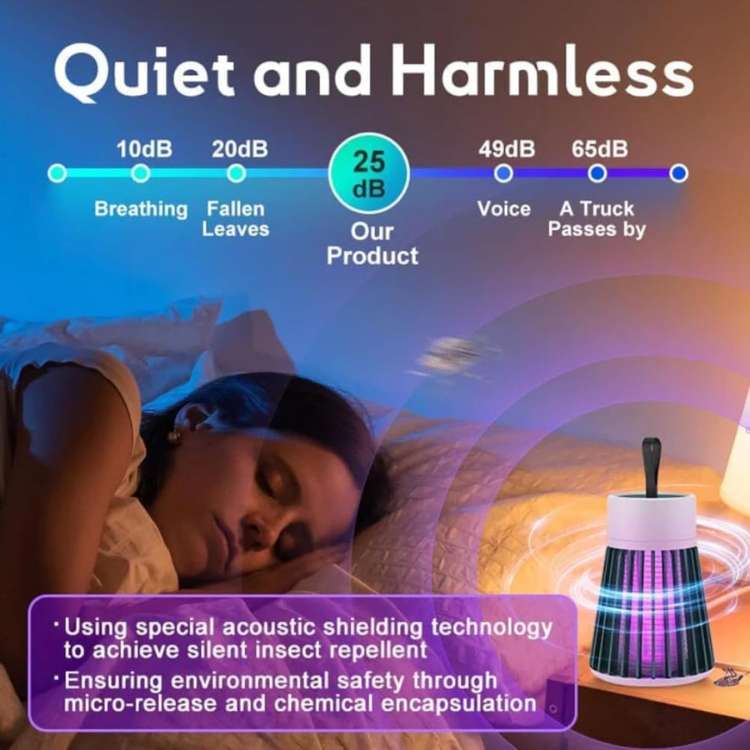 Defensor de Mosquitos SilentGuard – Silencioso, Seguro e Sempre Ligado - Repelente de Mosquitos - Vessa