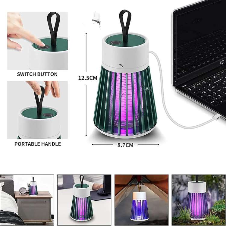 Defensor de Mosquitos SilentGuard – Silencioso, Seguro e Sempre Ligado - Repelente de Mosquitos - Vessa