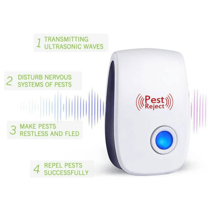 Repelente de Pragas Ultrassónico Inteligente - Repelente de Pragas - Vessa