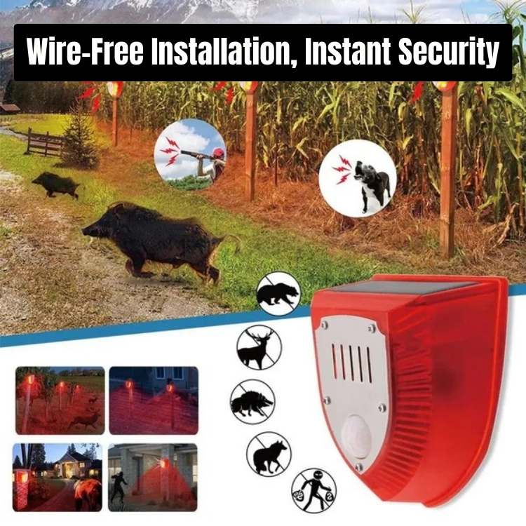 Repelente de Animais Solar SmartSolar - Repelente de Animais - Vessa