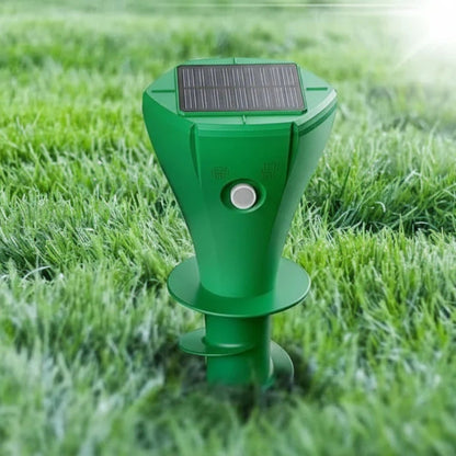 Repelente Solar de Toupeiras com Vibrações - Repelente de Toupeiras - Vessa