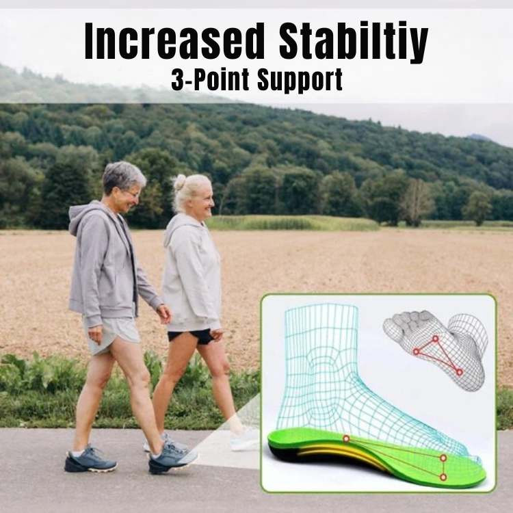 Palmilhas de Suporte de Pé Ergonómicas SoleRelief - Palmilhas de Suporte de Pé - Vessa