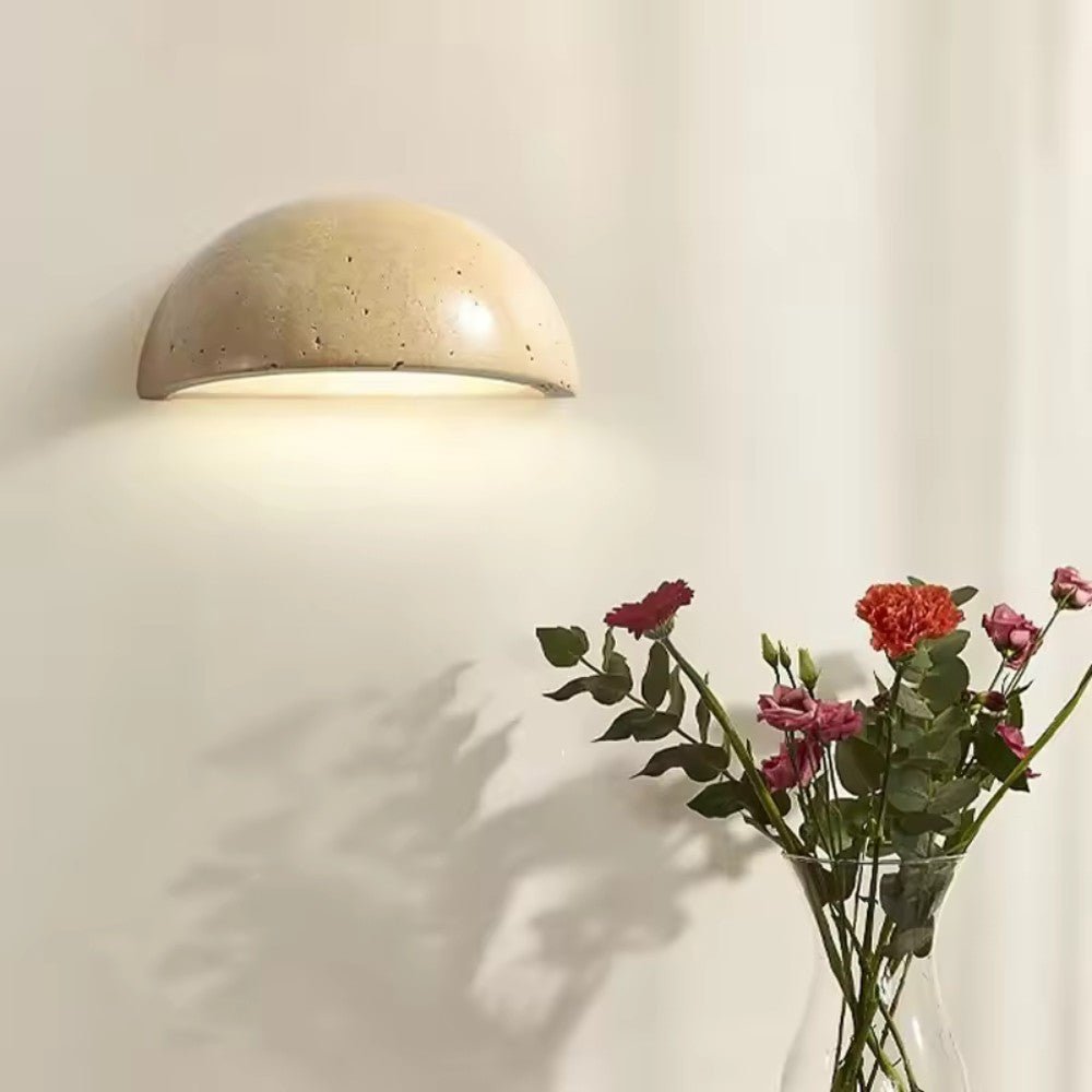 Luz de Parede LED Curva Efeito Pedra - Luz de Parede - Vessa