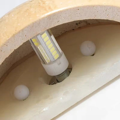 Luz de Parede LED Curva Efeito Pedra - Luz de Parede - Vessa