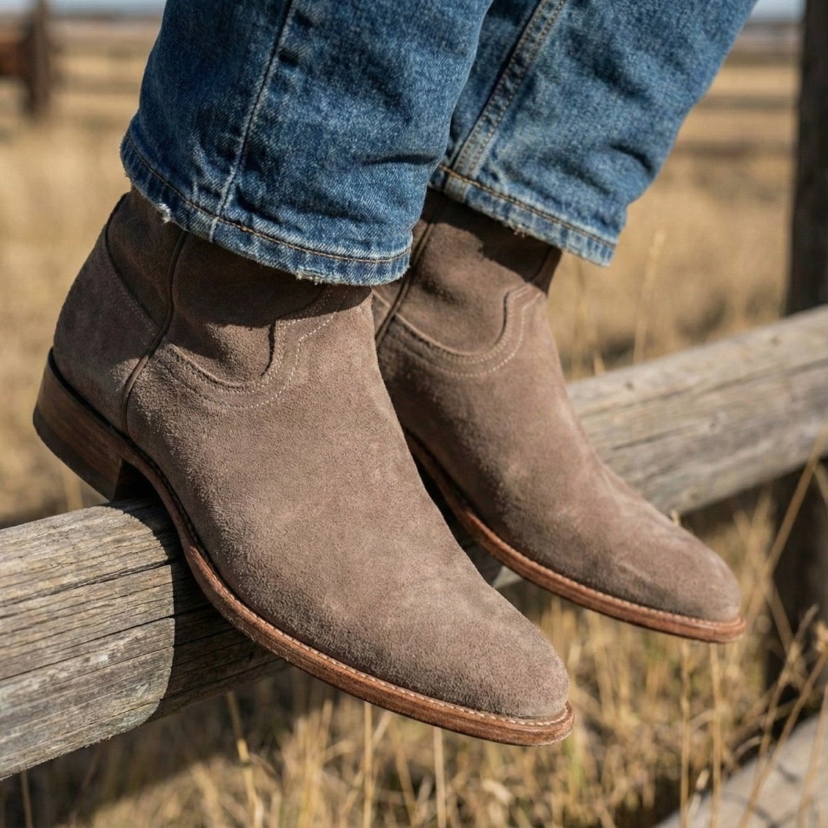 Botas de Cowboy Altas e Estilosas para Homem - Botas de Cowboy - Vessa