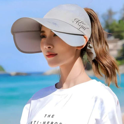 Chapéu de Aba Estendida SunGuard - Chapéu de Mulher - Vessa
