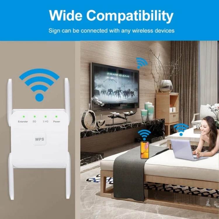 Amplificador WiFi 5G/2.4G Super-Range - Amplificador de WiFi - Vessa