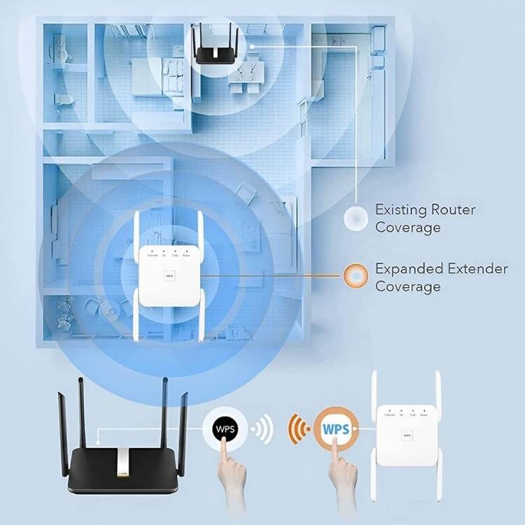 Amplificador WiFi 5G/2.4G Super-Range - Amplificador de WiFi - Vessa