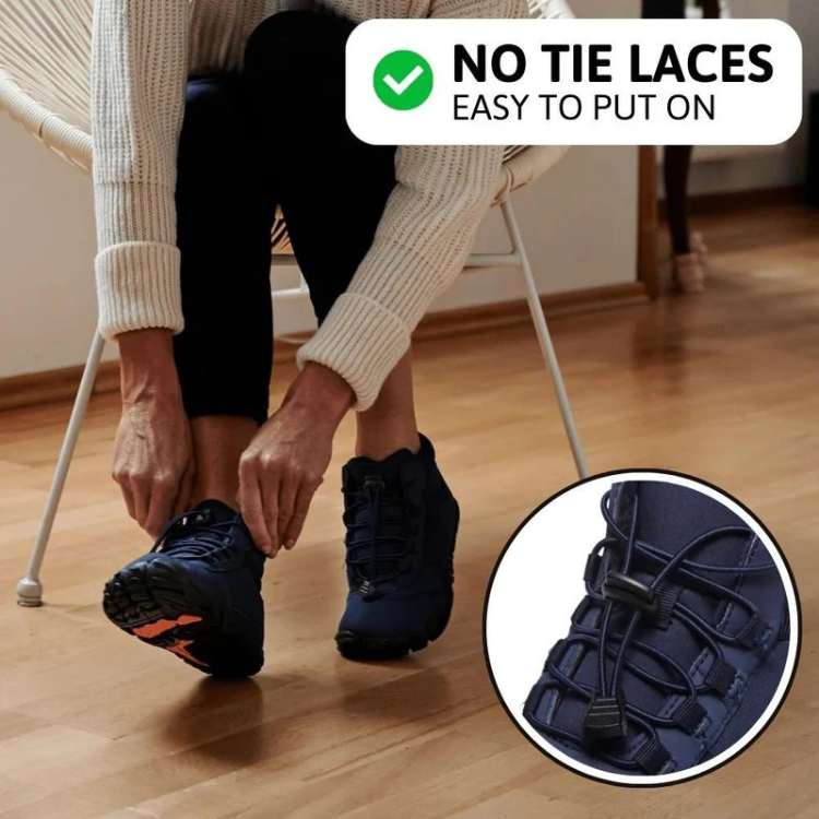SwiftStep - Sapatos Descalços de Cano Alto - Sapatos Descalços - Vessa