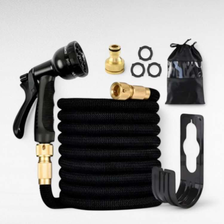 Mangueira de Jardim Extensível de 30m – Antienrolo, Sem Emaranhar, Ultra Duradoura - Mangueira de Jardim - Vessa
