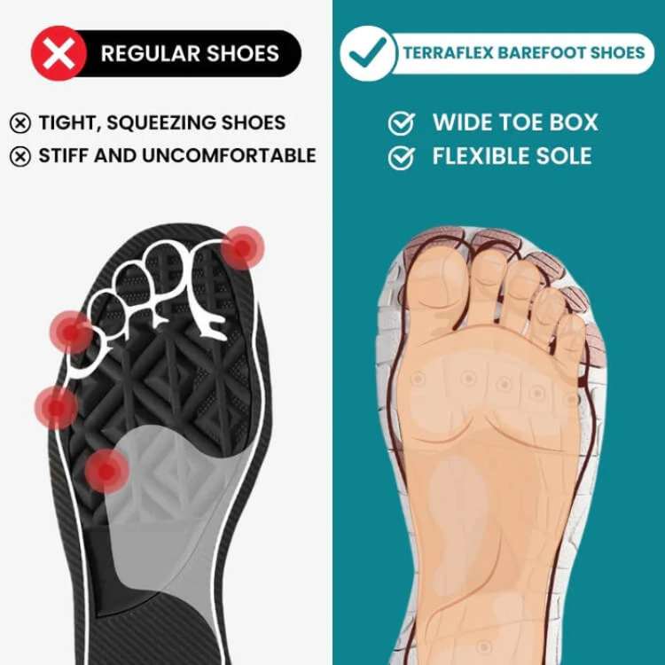 TerraStride - Sapatos Descalços - Sapatos Descalços - Vessa
