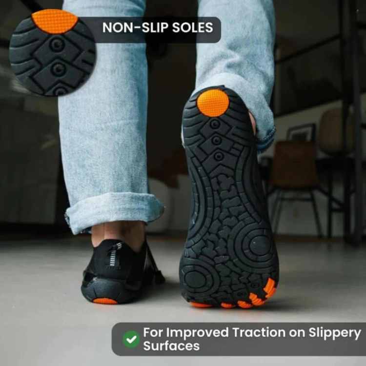 TerraWalk - Sapatos Descalços Saudáveis e Antiderrapantes - Sapatos Descalços - Vessa