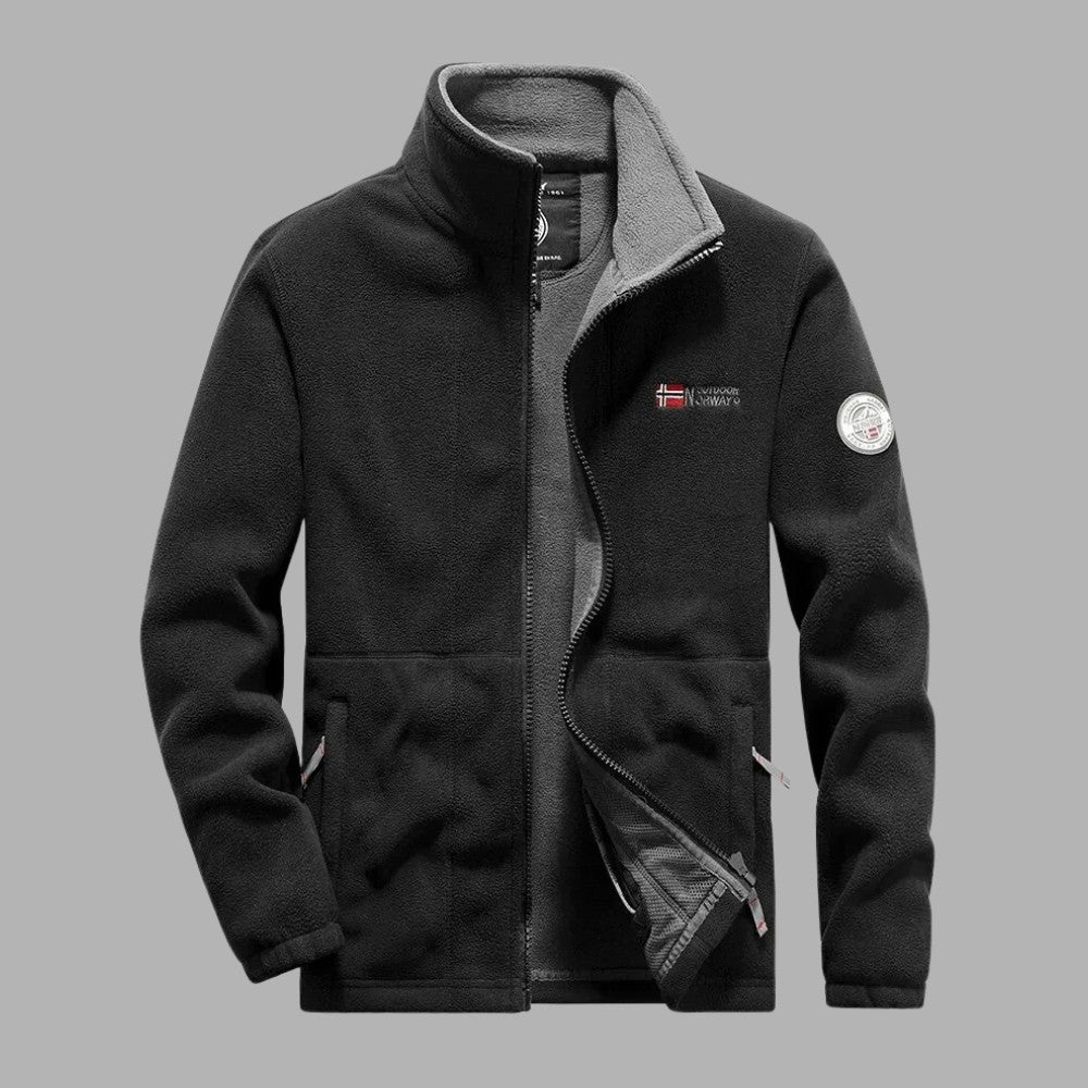 Casaco Térmico em Fleece para Exterior para Homem - Casaco de Fleece de Homem - Vessa