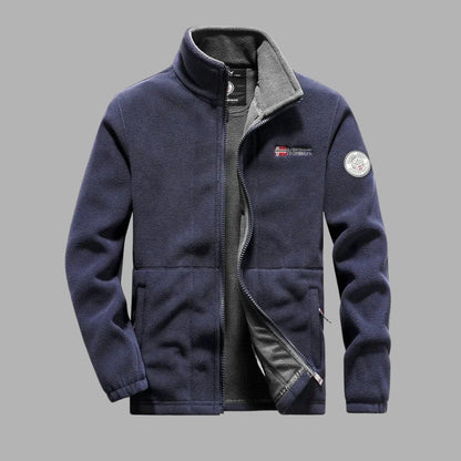 Casaco Térmico em Fleece para Exterior para Homem - Casaco de Fleece de Homem - Vessa
